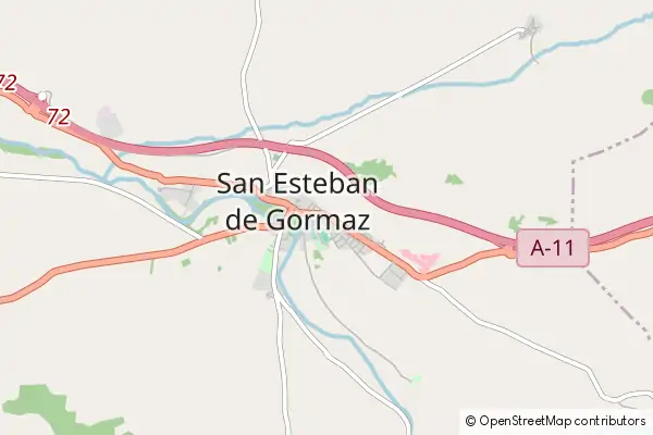 Mapa San Esteban de Gormaz