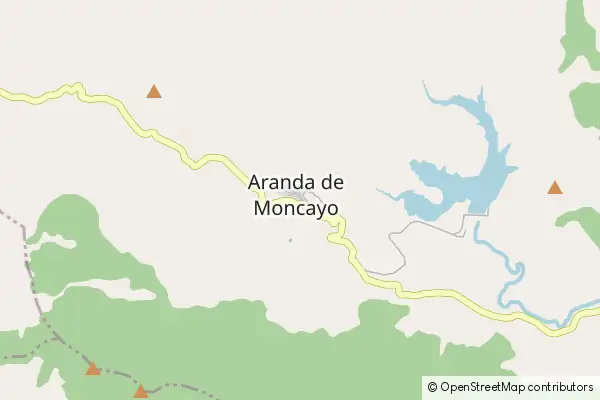 Mapa Aranda de Moncayo