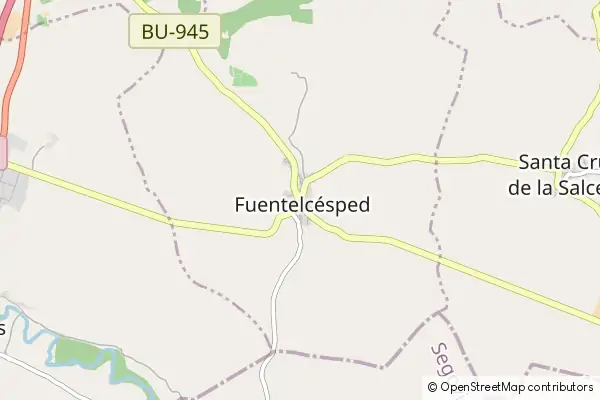 Mapa Fuentelcésped