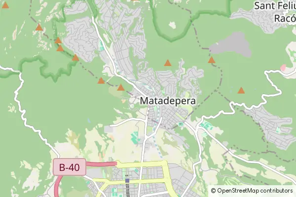 Mapa Matadepera