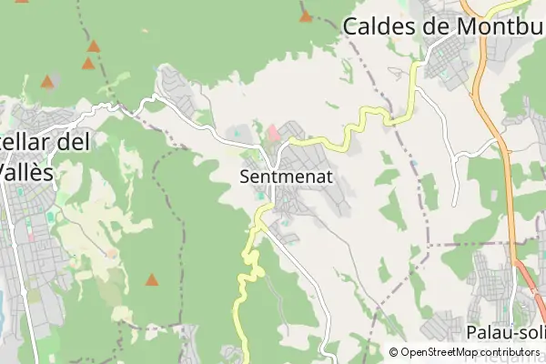 Mapa Sentmenat