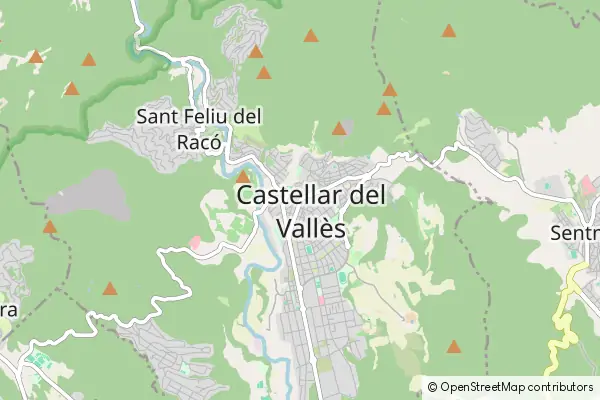 Mapa Castellar del Vallès