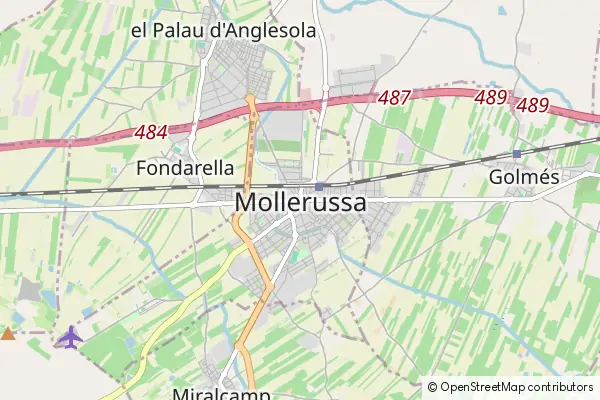 Mapa Mollerussa