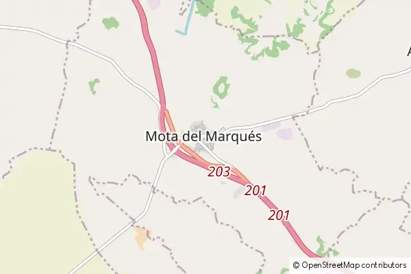 Mapa Mota del Marqués