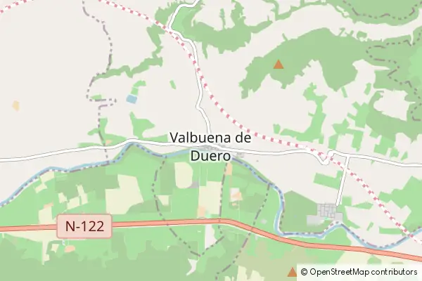 Mapa Valbuena de Duero