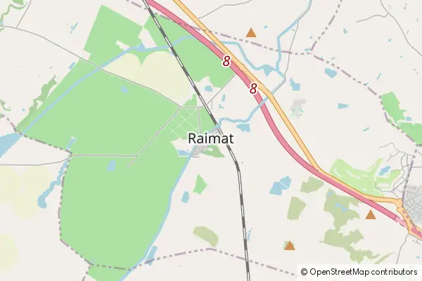 Mapa Raimat