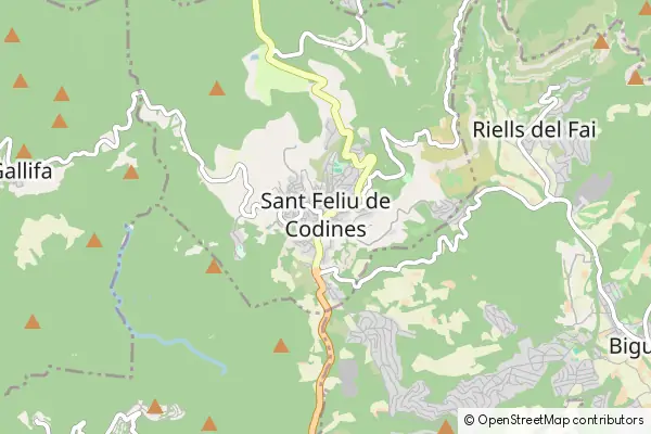 Mapa Sant Feliu de Codines