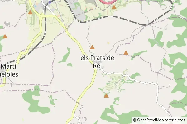 Mapa Els Prats de Rei