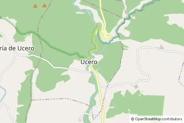 Mapa Ucero