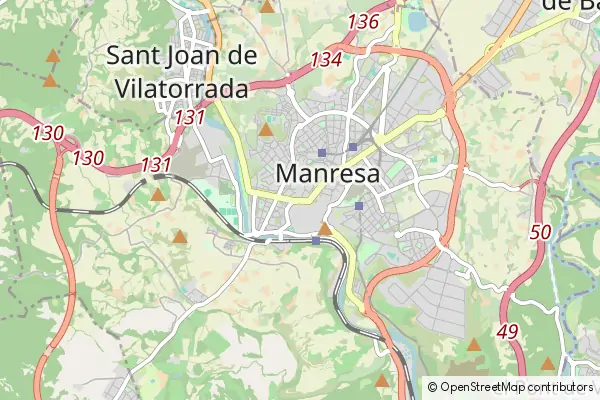 Mapa Manresa