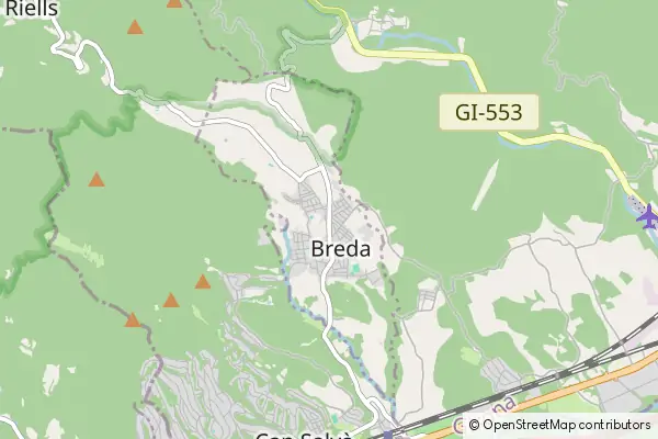 Mapa Breda