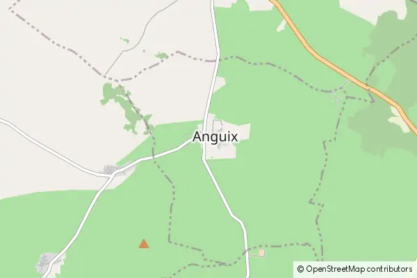 Mapa Anguix