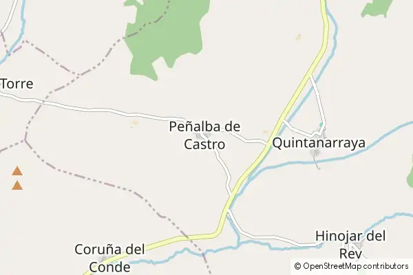 Mapa Peñalba de Castro