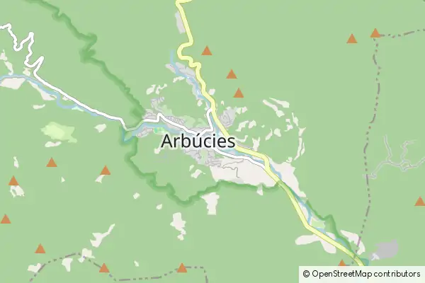 Mapa Arbúcies