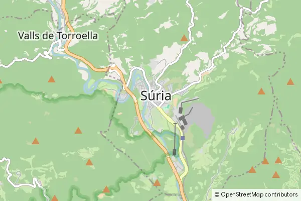 Mapa Suria