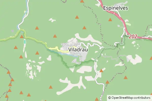 Mapa Viladrau