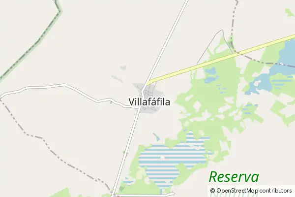 Mapa Villafáfila