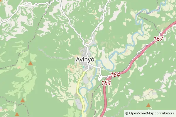 Mapa Avinyó