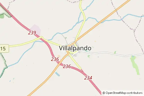 Mapa Villalpando