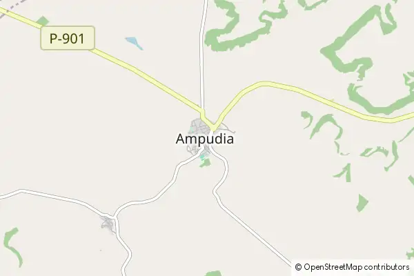 Mapa Ampudia