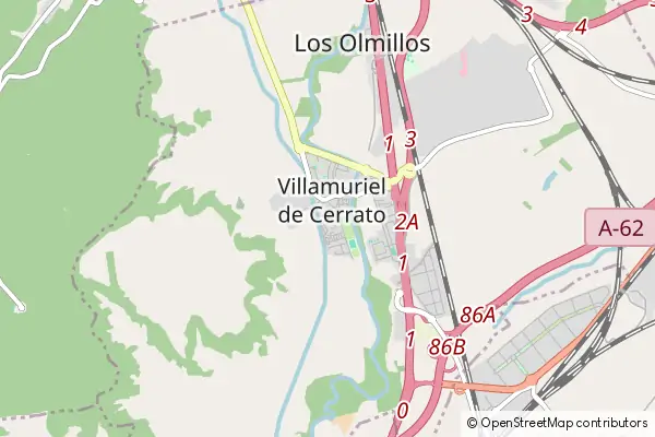 Mapa Villamuriel de Cerrato