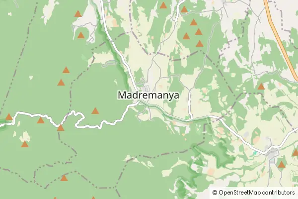 Mapa Madremanya