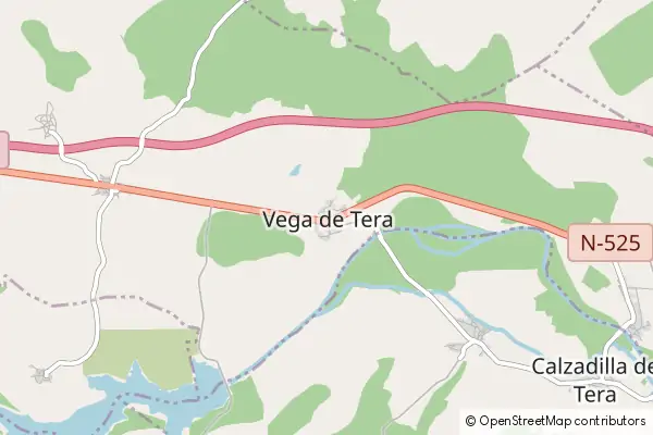 Mapa Vega de Tera