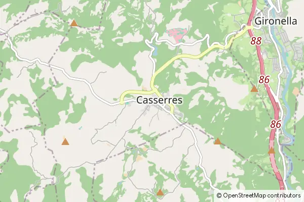 Mapa Casserres