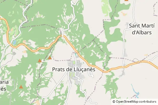 Mapa Prats de Lluçanès