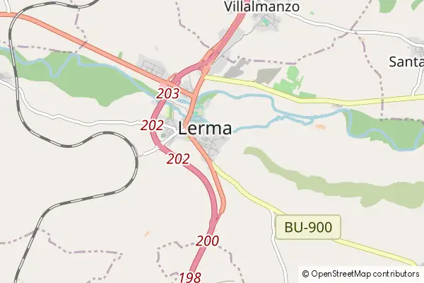 Mapa Lerma