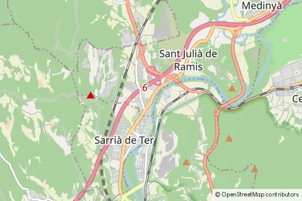 Mapa Sant Julia De Ramis