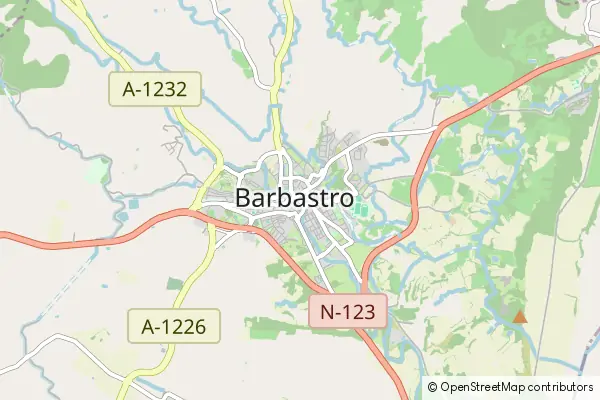 Mapa Barbastro