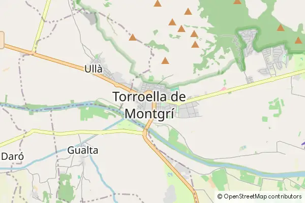 Mapa Torroella de Montgrí