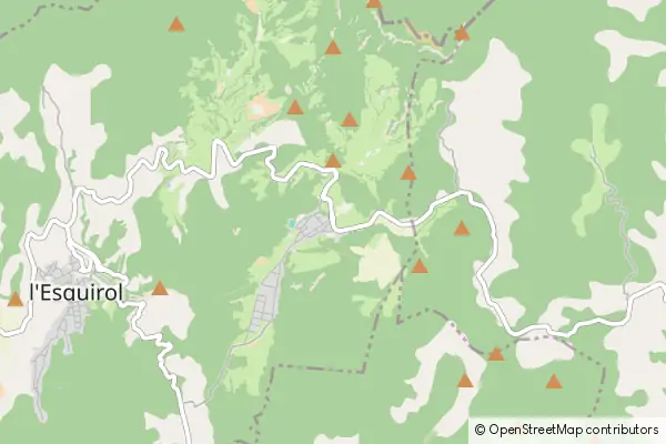 Mapa Cantonigros