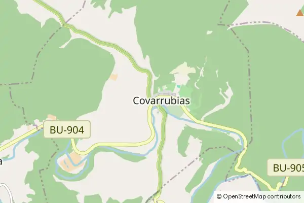 Mapa Covarrubias