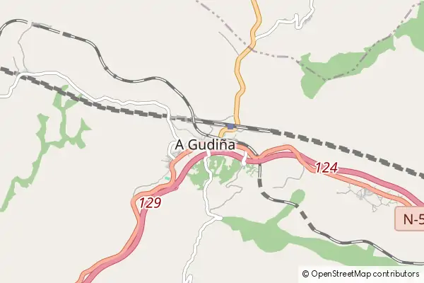 Mapa A Gudiña