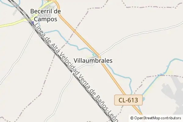 Mapa Villaumbrales