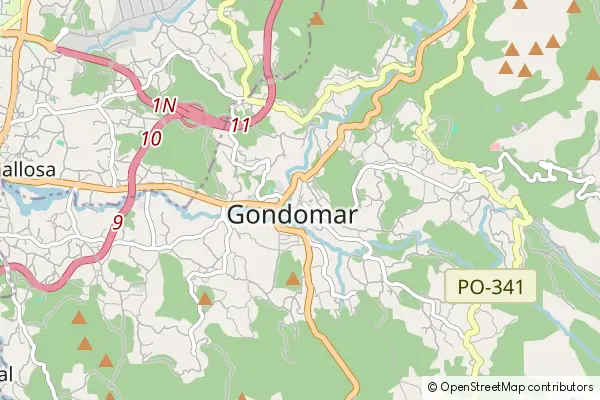 Mapa Gondomar