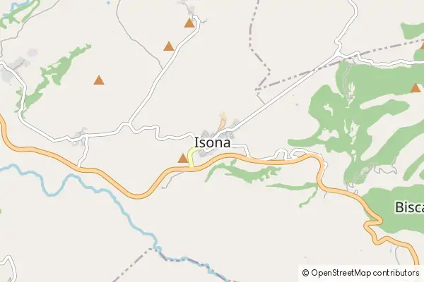 Mapa Isona