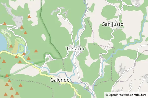 Mapa Trefacio