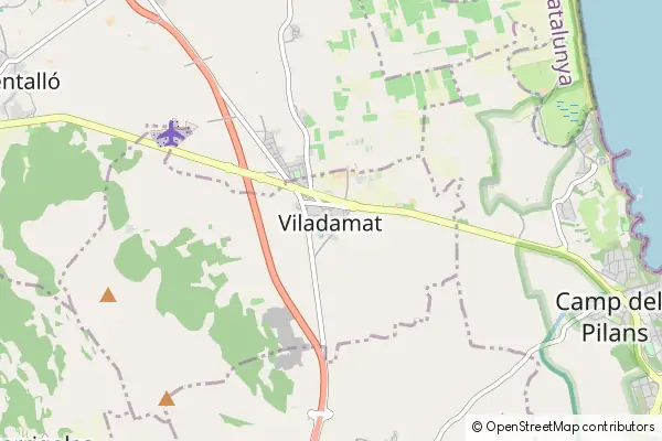 Mapa Viladamat