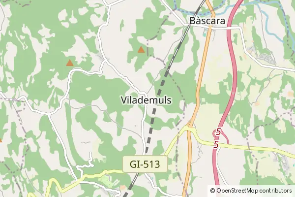 Mapa Vilademuls