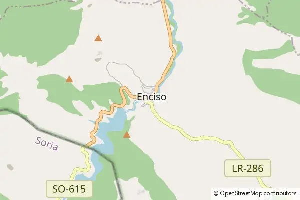 Mapa Enciso