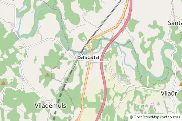 Mapa Bàscara