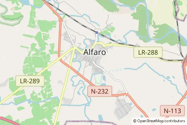 Mapa Alfaro