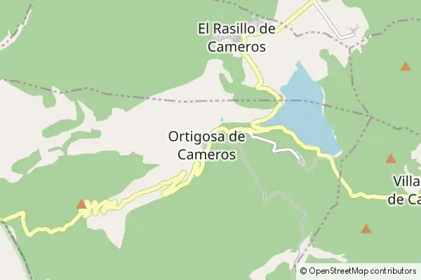 Mapa Ortigosa De Cameros