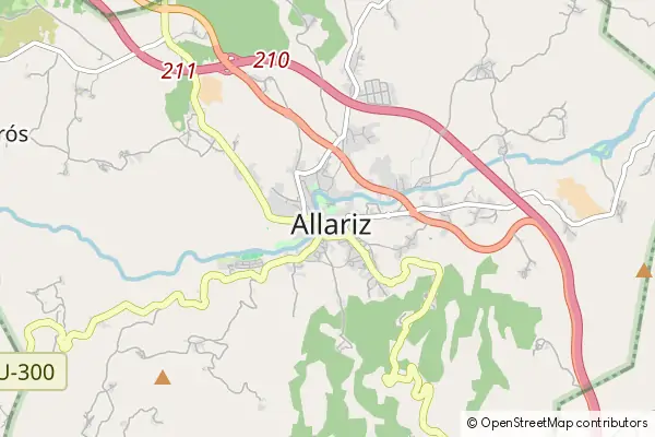 Mapa Allariz