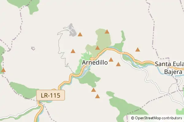 Mapa Arnedillo