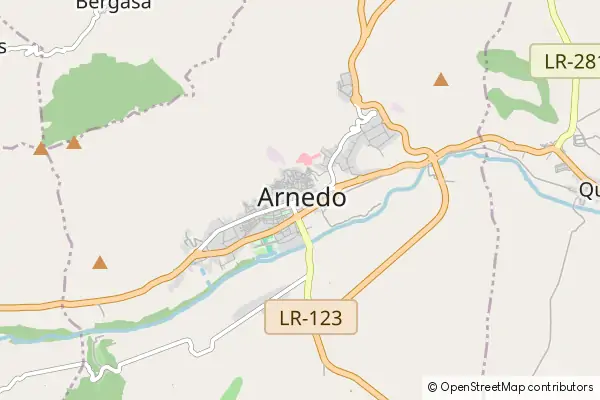 Mapa Arnedo