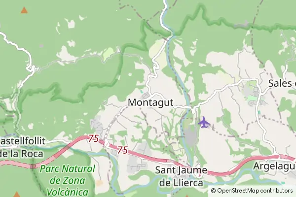 Mapa Montagut